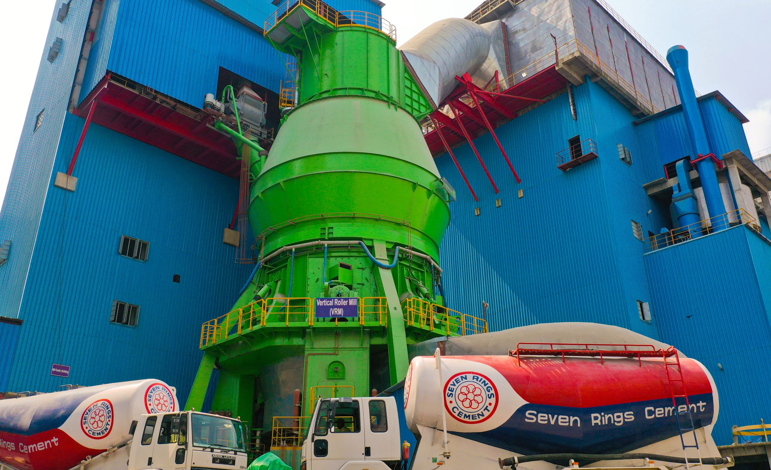 The new vertical roller mill (VRM) at Dhaka and Chattogram plants increasing production capacity to 8.4 million MT/annum.