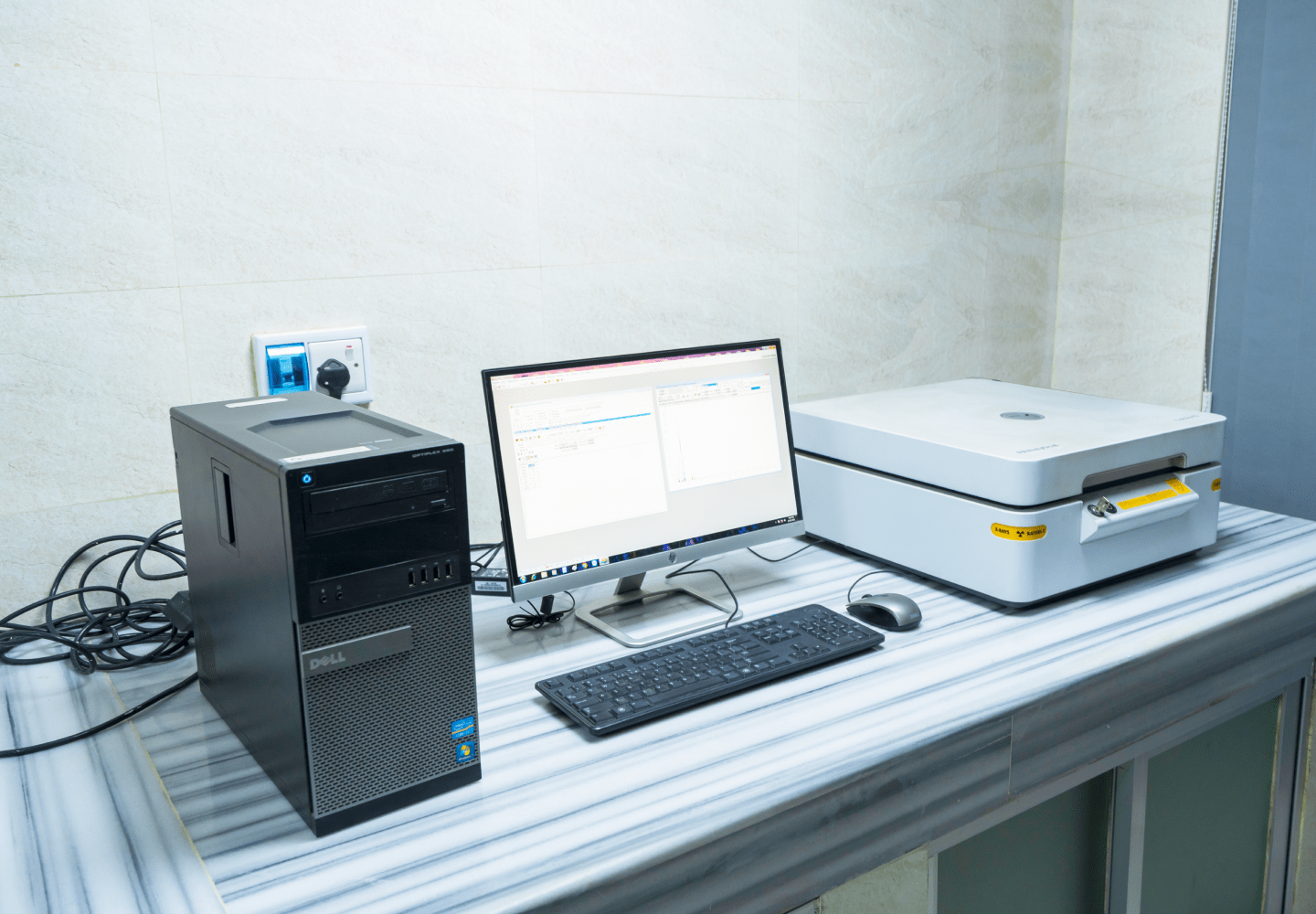 EDXRF technology for chemical analysis ensuring quality and precision in cement manufacturing.